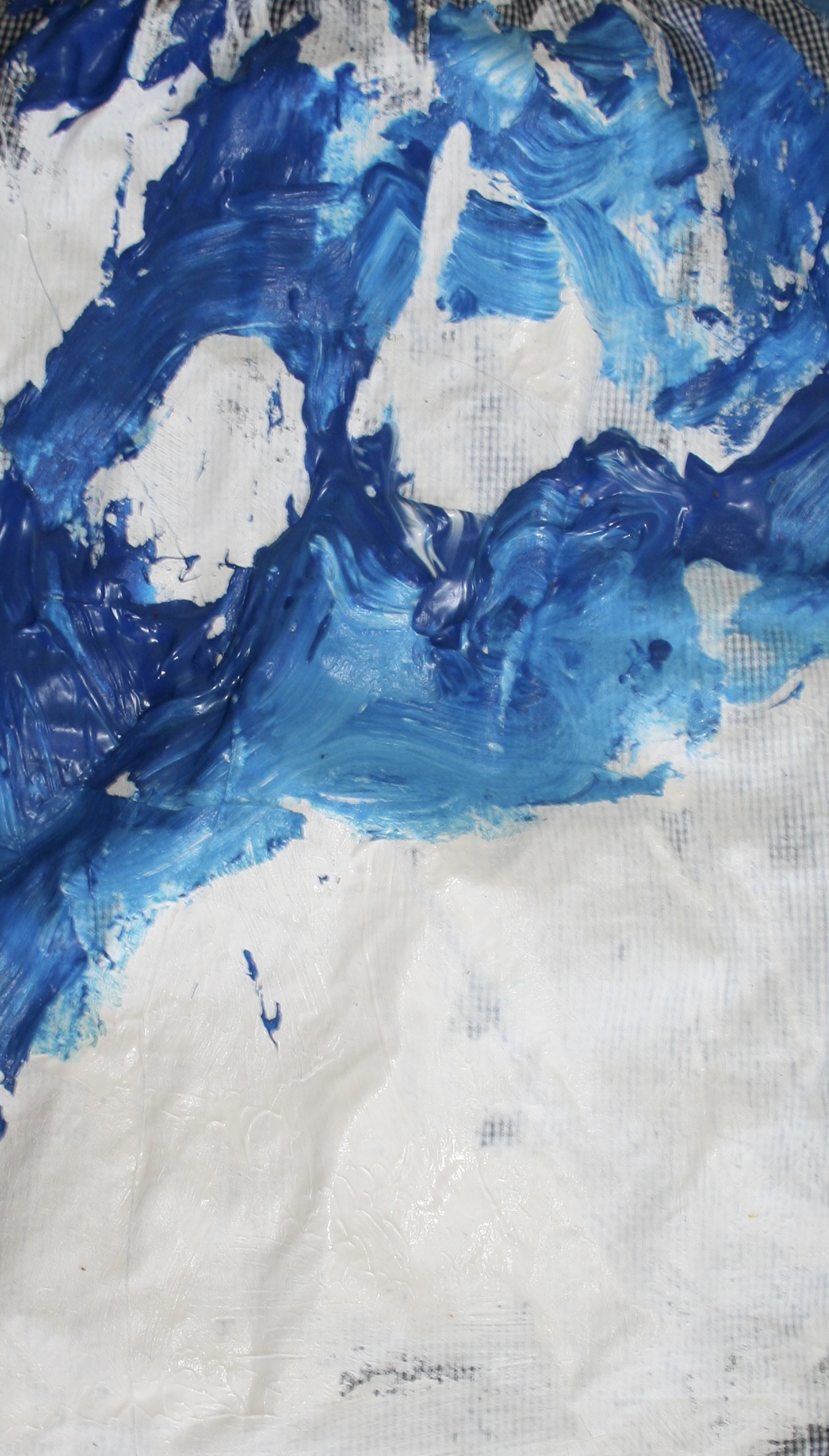 Europe, Missing I (Blue), 2025